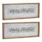White Galvanized Merry Christmas Hanging Wall Décor